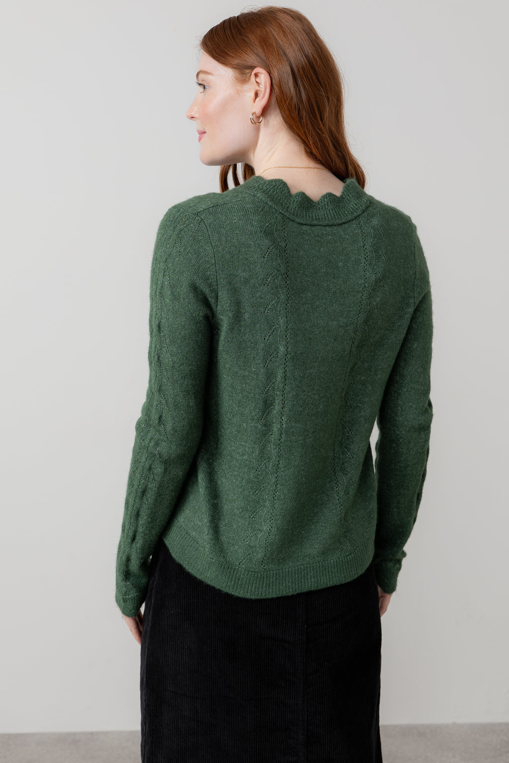 Lily & Me Elise Jumper ~ Black, Pine Green or Scarlet
