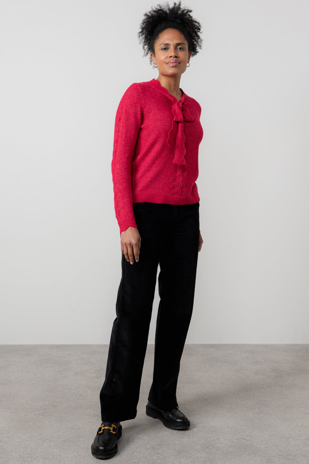 Lily & Me Elise Jumper ~ Black, Pine Green or Scarlet