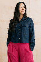 Lily & Me Grasslands Denim Blue Jacket