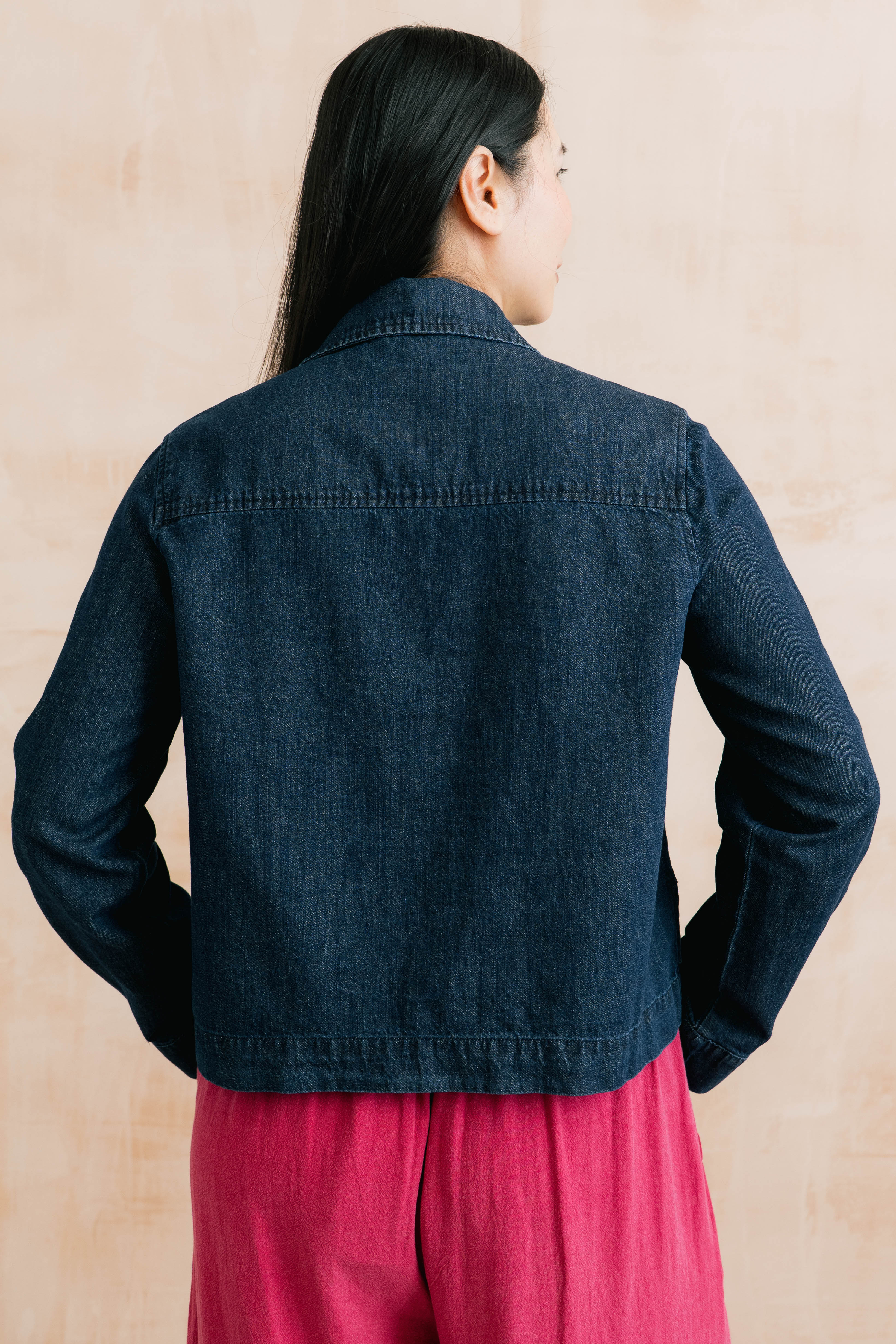 Lily & Me Grasslands Denim Blue Jacket