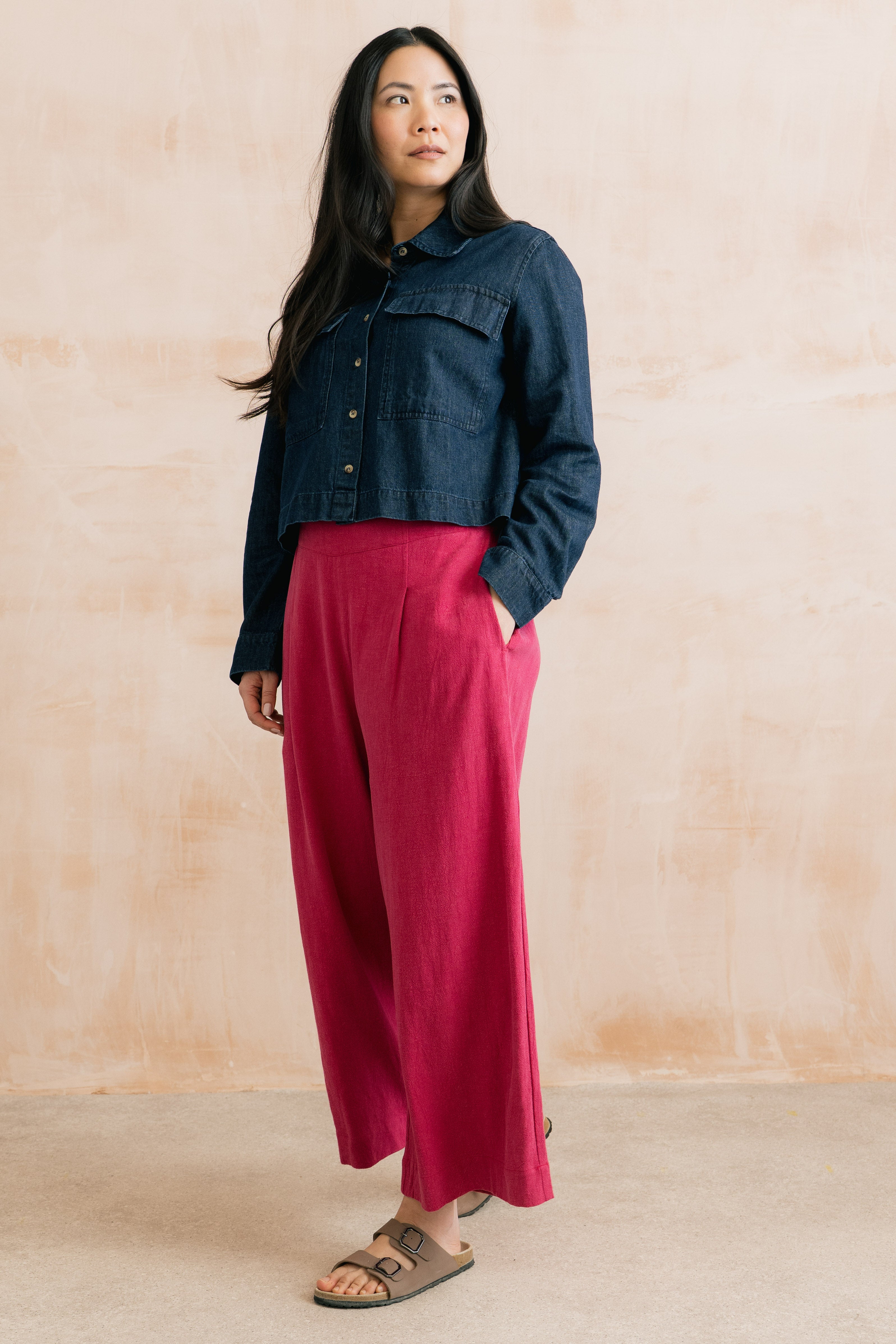 Lily & Me Grasslands Denim Blue Jacket