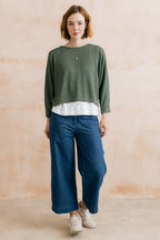 Lily & Me Penny Batwing Cross-Over Jumper