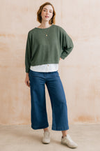 Lily & Me Penny Batwing Cross-Over Jumper