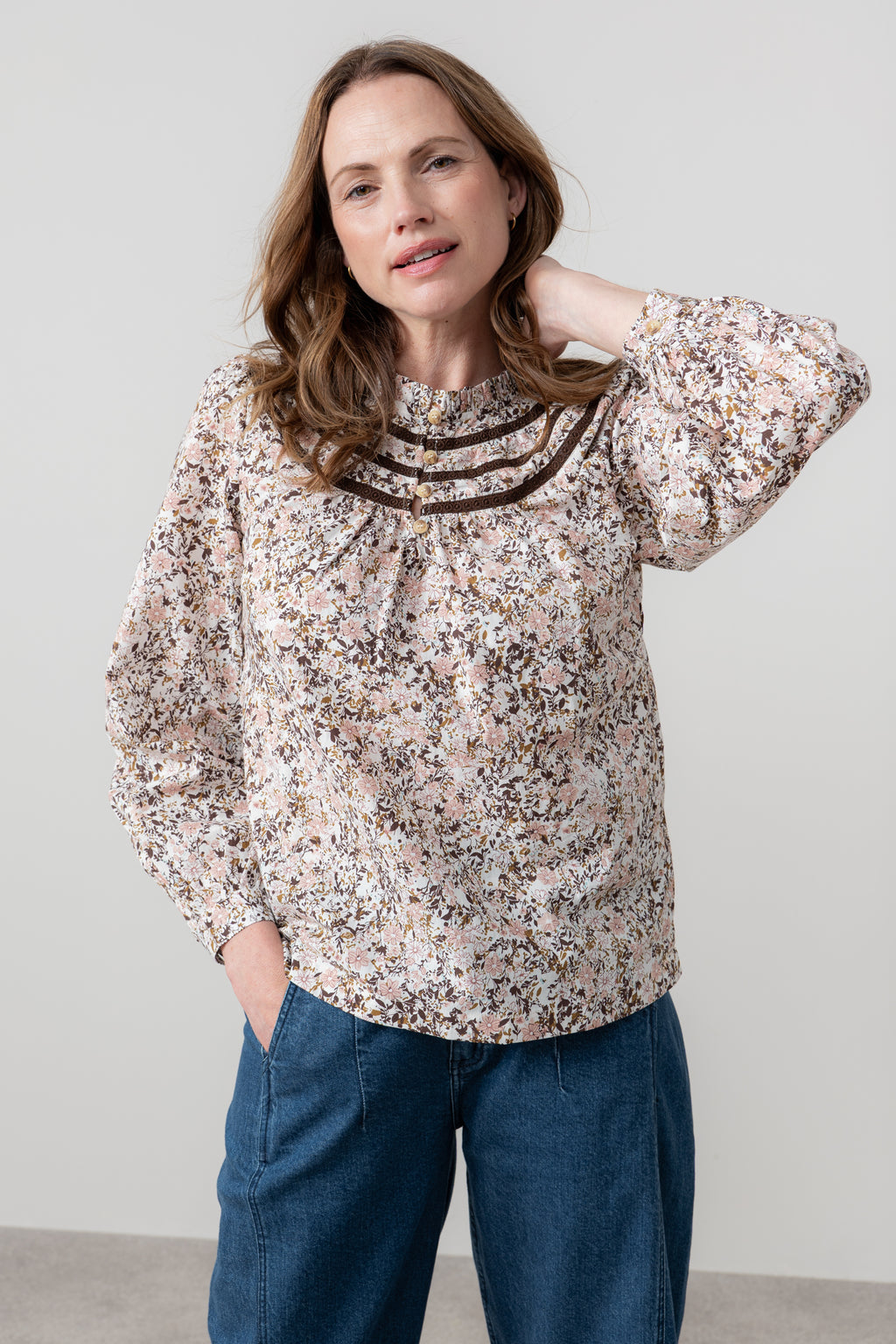 Lily & Me Luna Blouse ~ Pink