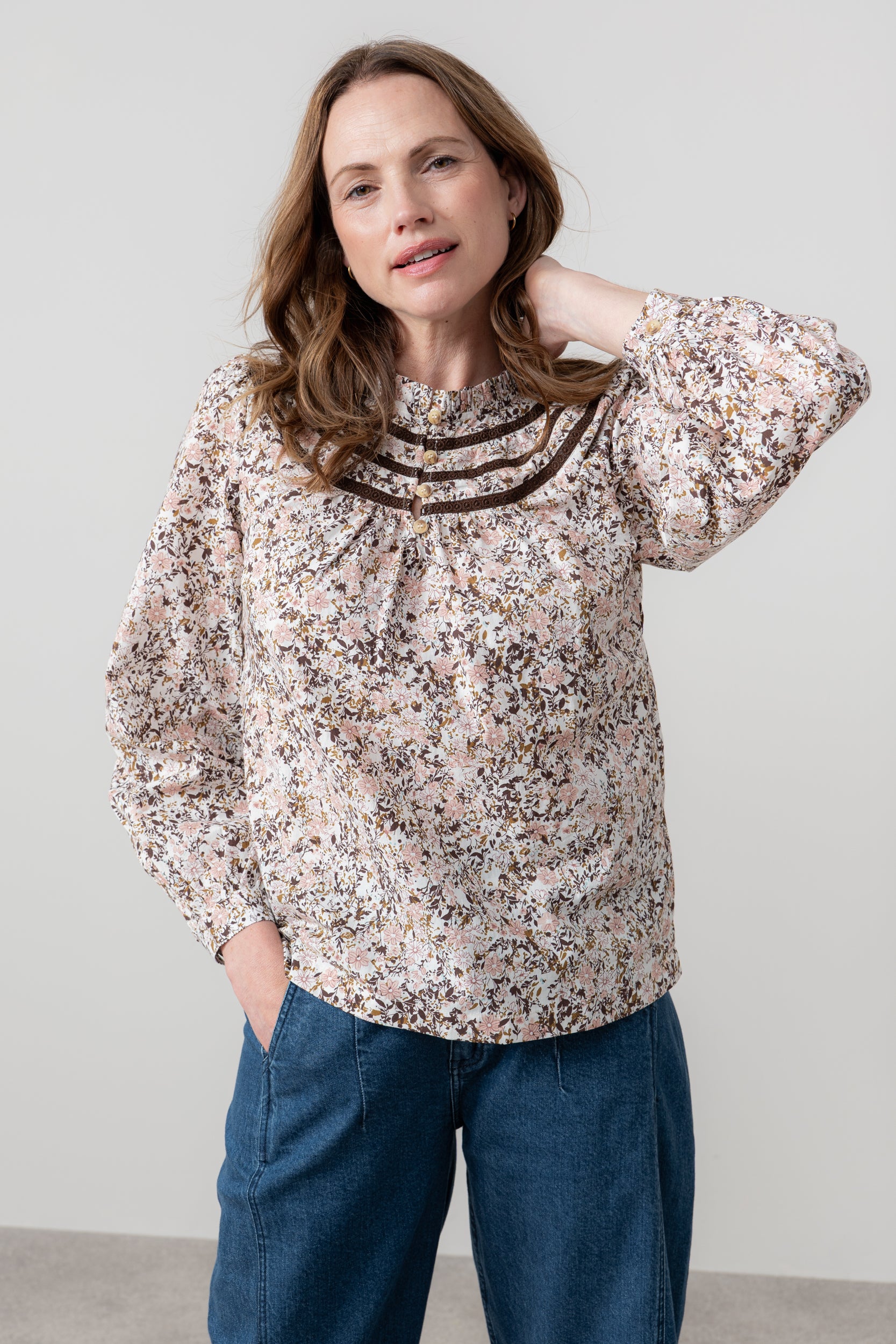Lily & Me Luna Blouse ~ Pink