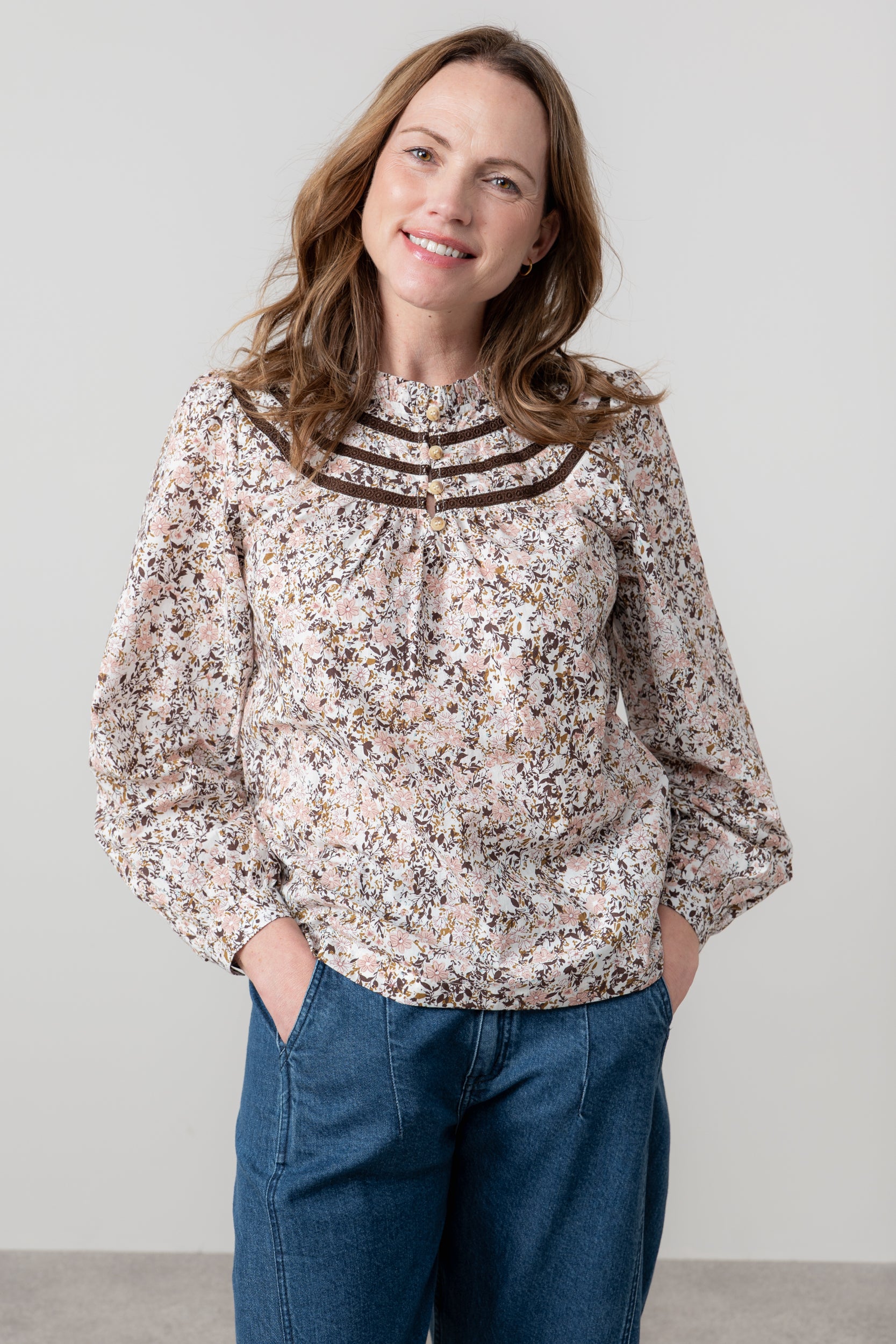 Lily & Me Luna Blouse ~ Pink