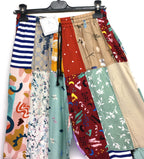 Gringo Fairtrade Indonesian Patchwork Trousers ~ Medium