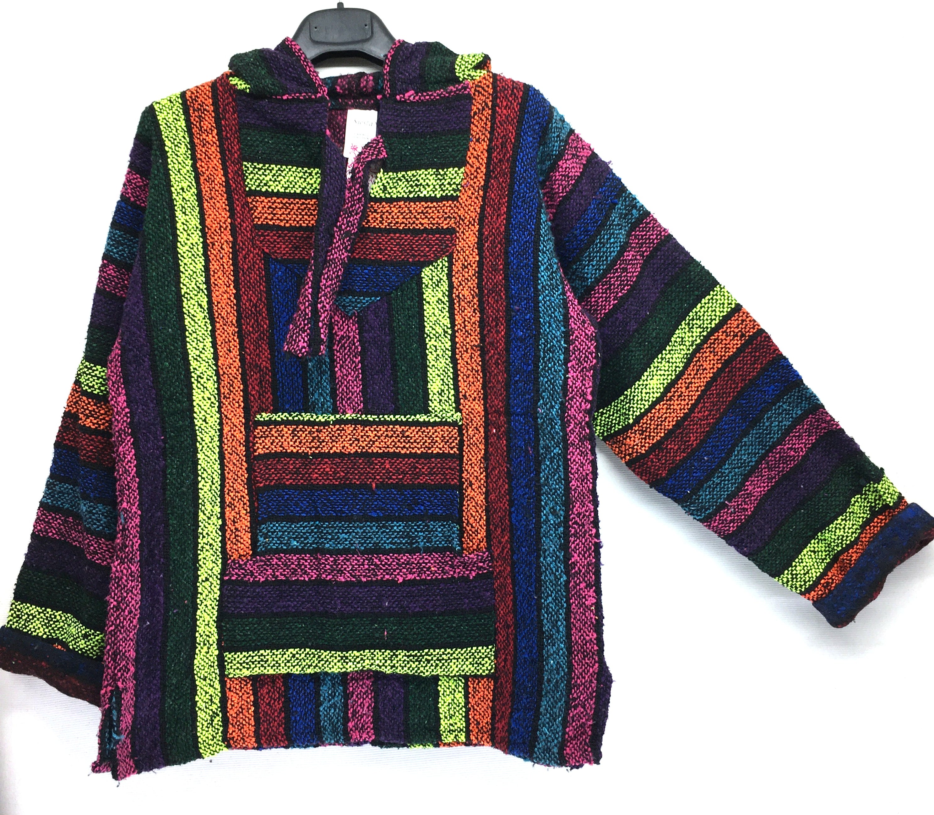 Siesta Mexican Baja Hoody ~ Large
