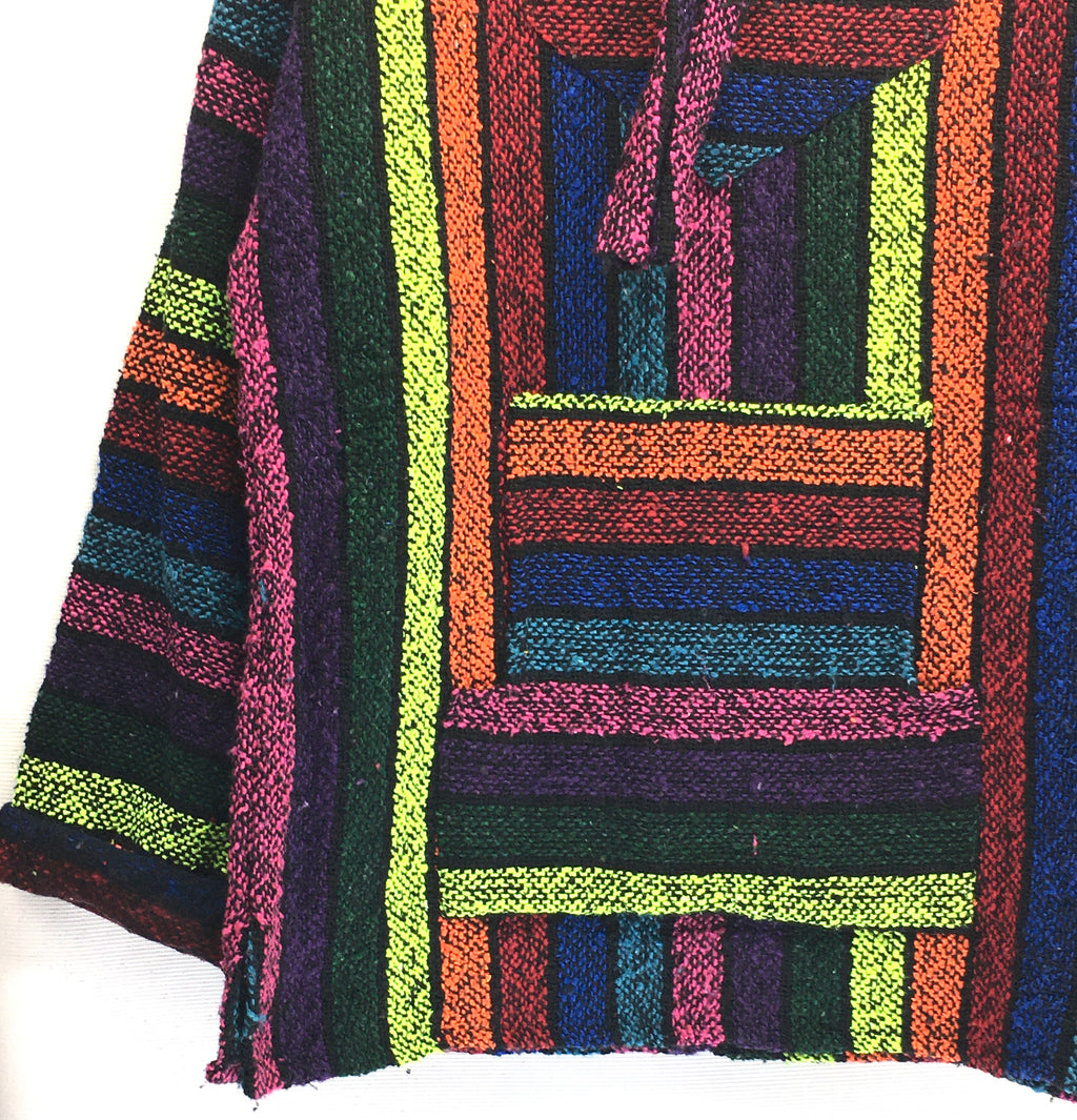 Siesta Mexican Baja Hoody ~ Large