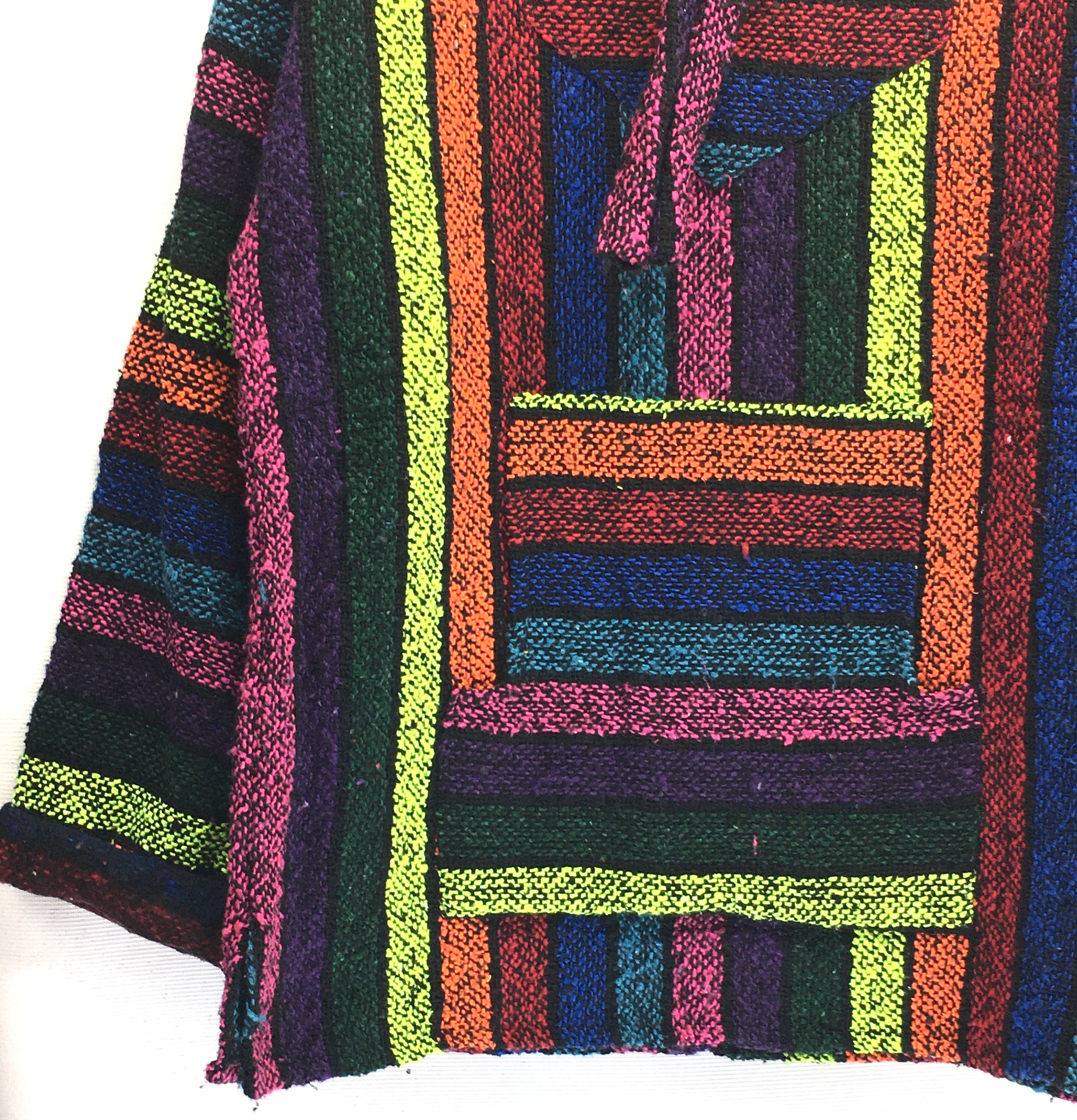 Siesta Mexican Baja Hoody ~ Large