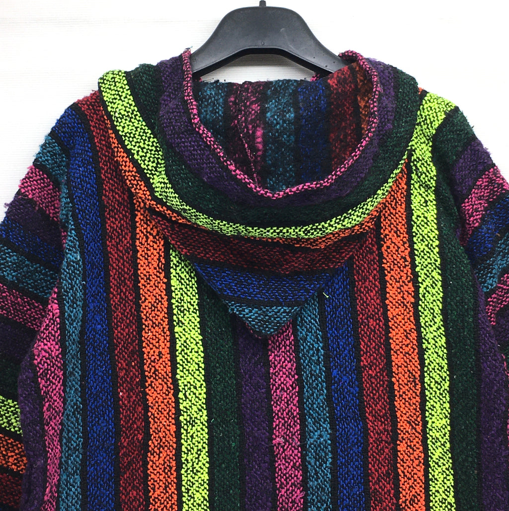 Siesta Mexican Baja Hoody ~ Large