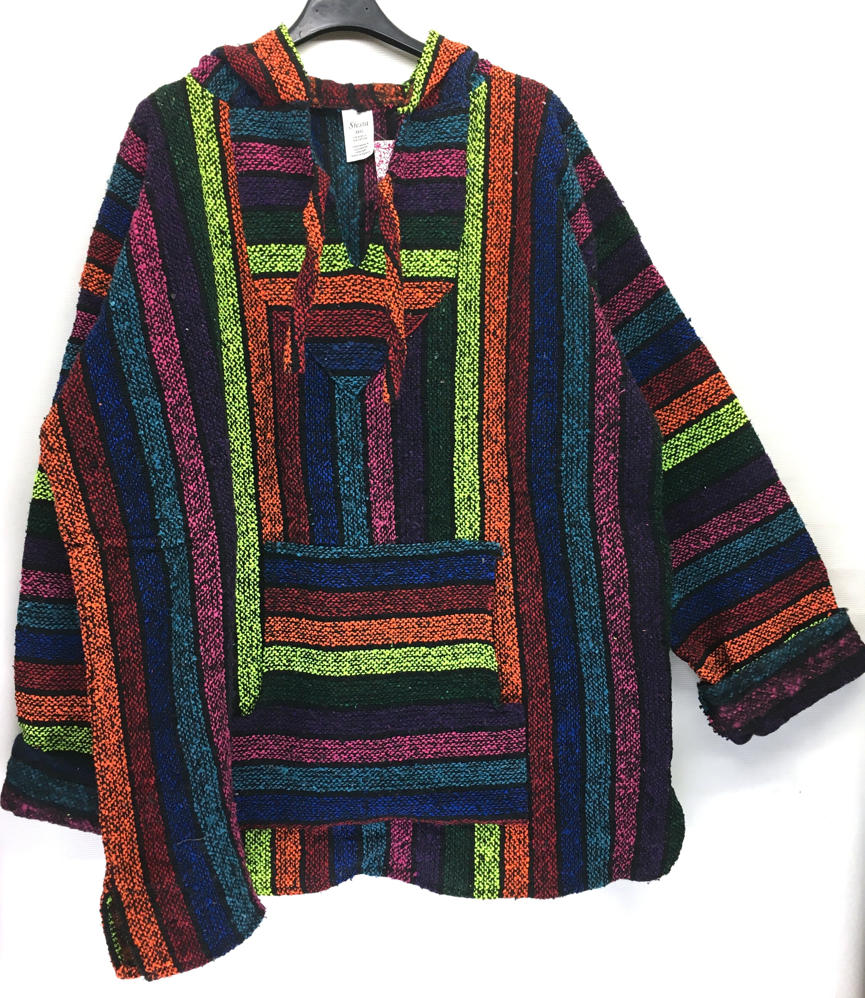 Siesta Mexican Baja Hoody ~ 3XL