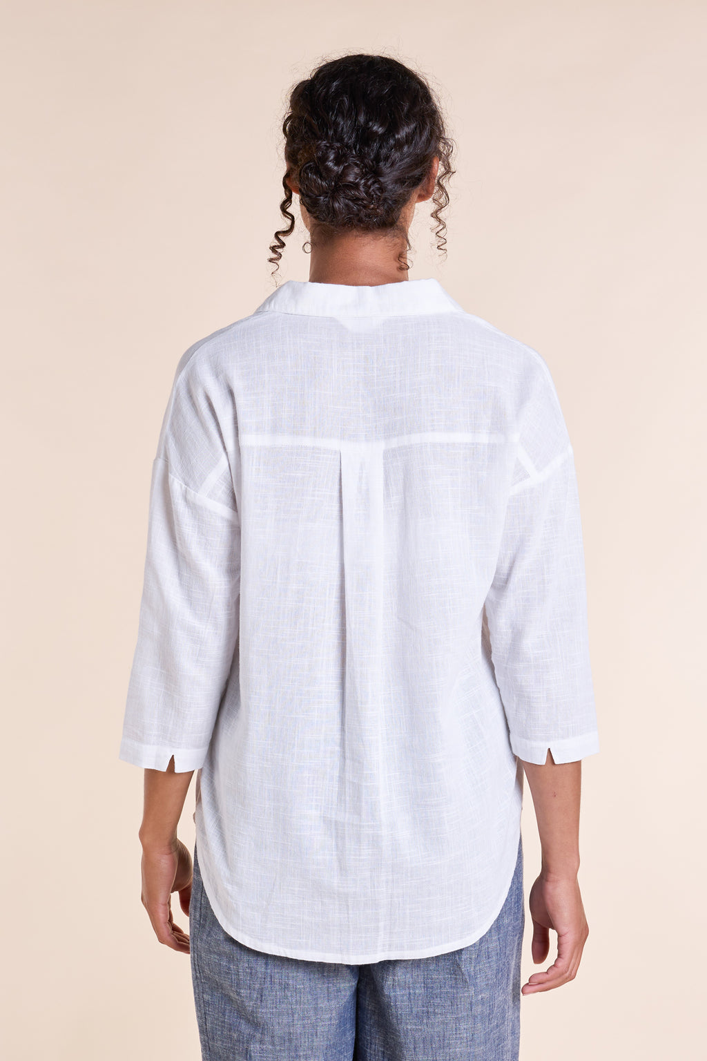 Nomads Shirt Shacket ~ White or China