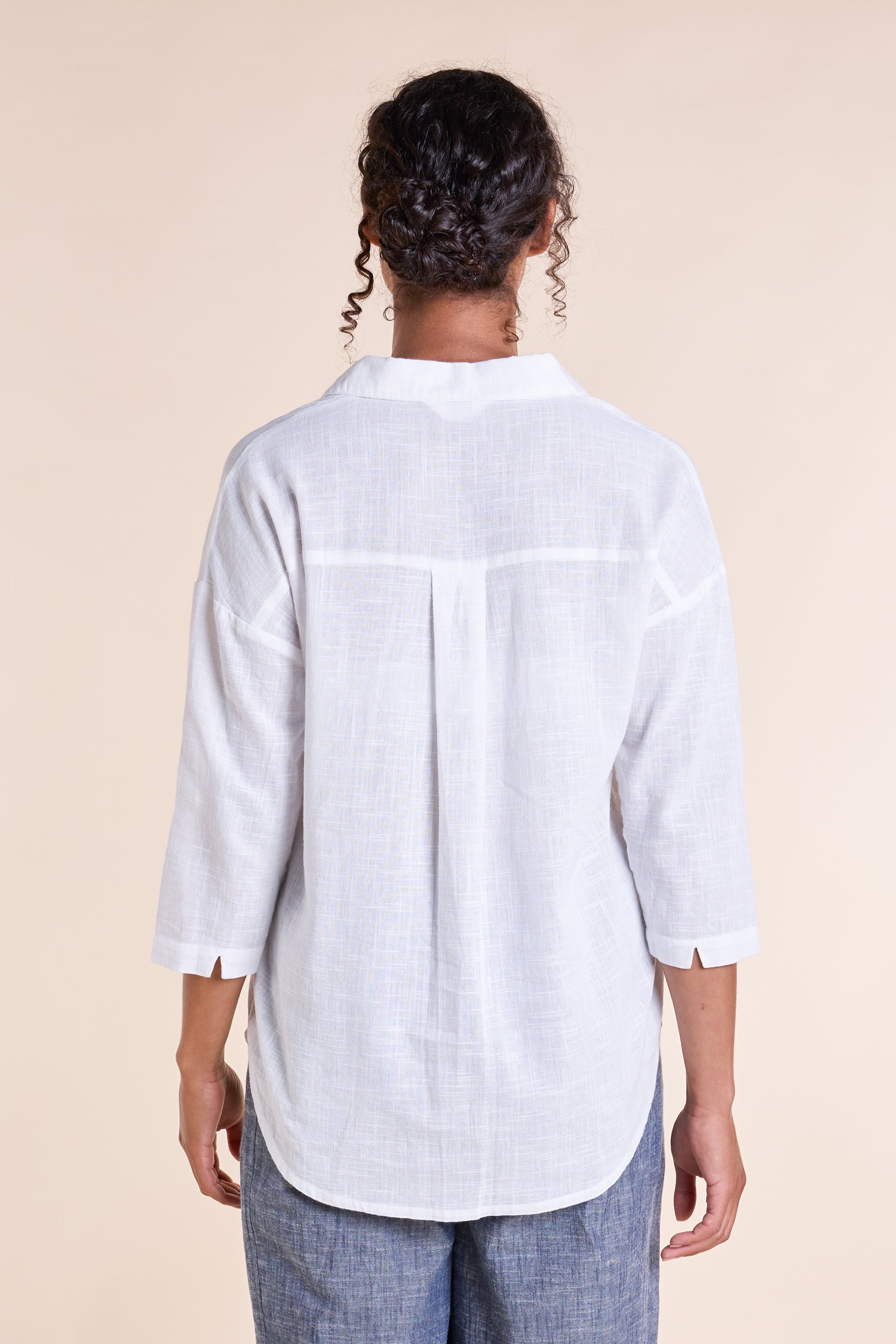 Nomads Shirt Shacket ~ White or China