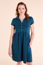 Nomads Organic Cotton Short Dress ~ Jet