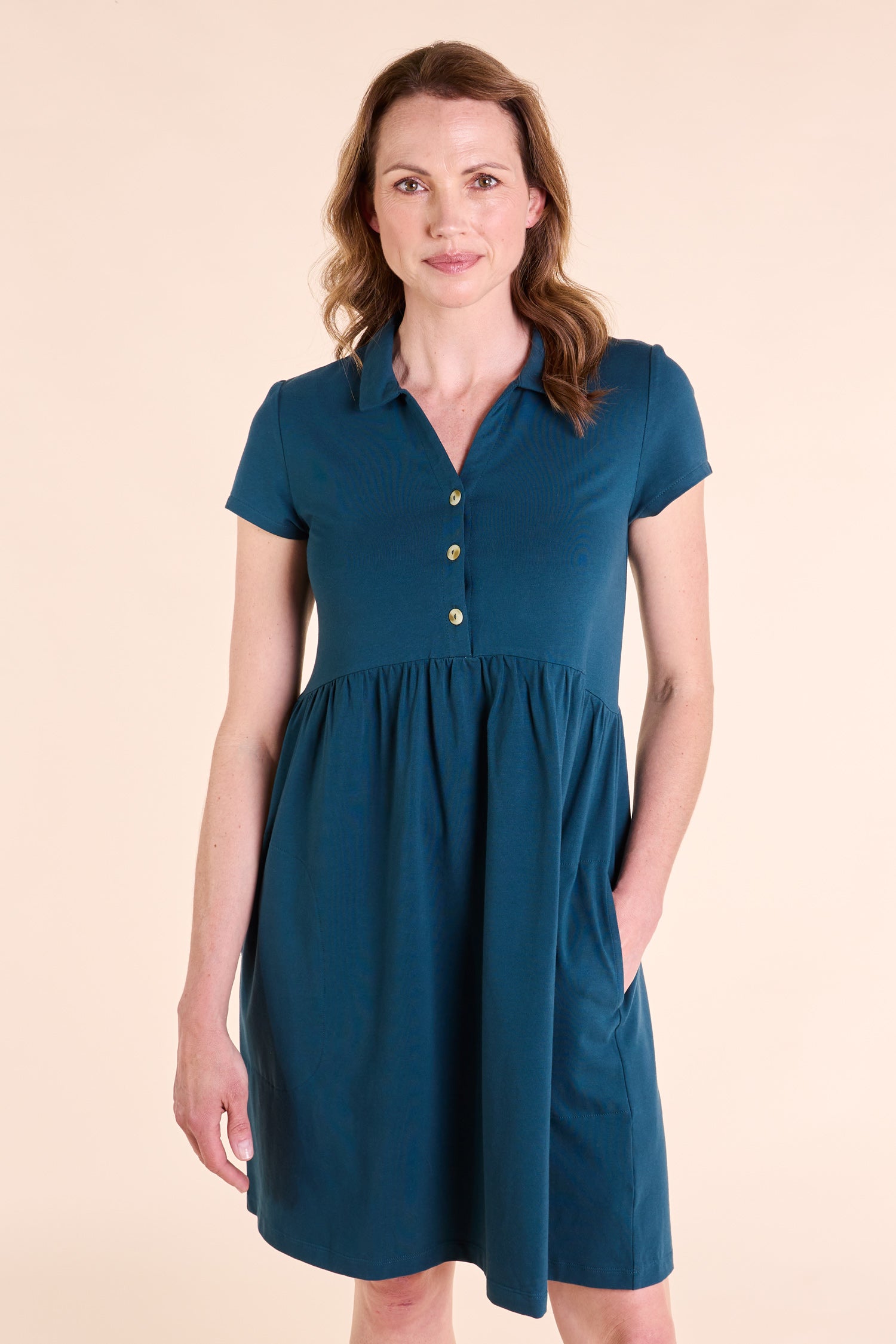 Nomads Organic Cotton Short Dress ~ Jet