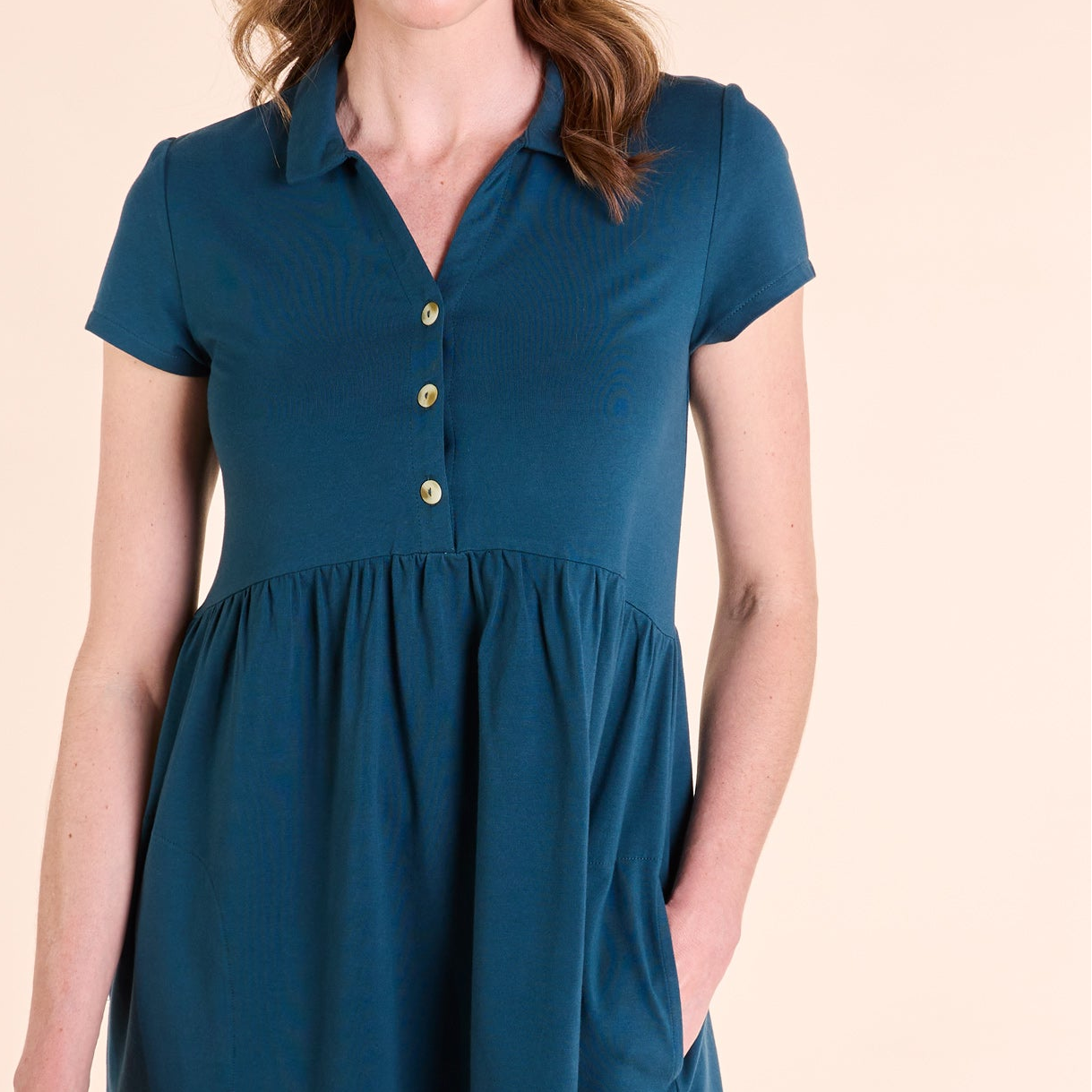Nomads Organic Cotton Short Dress ~ Jet
