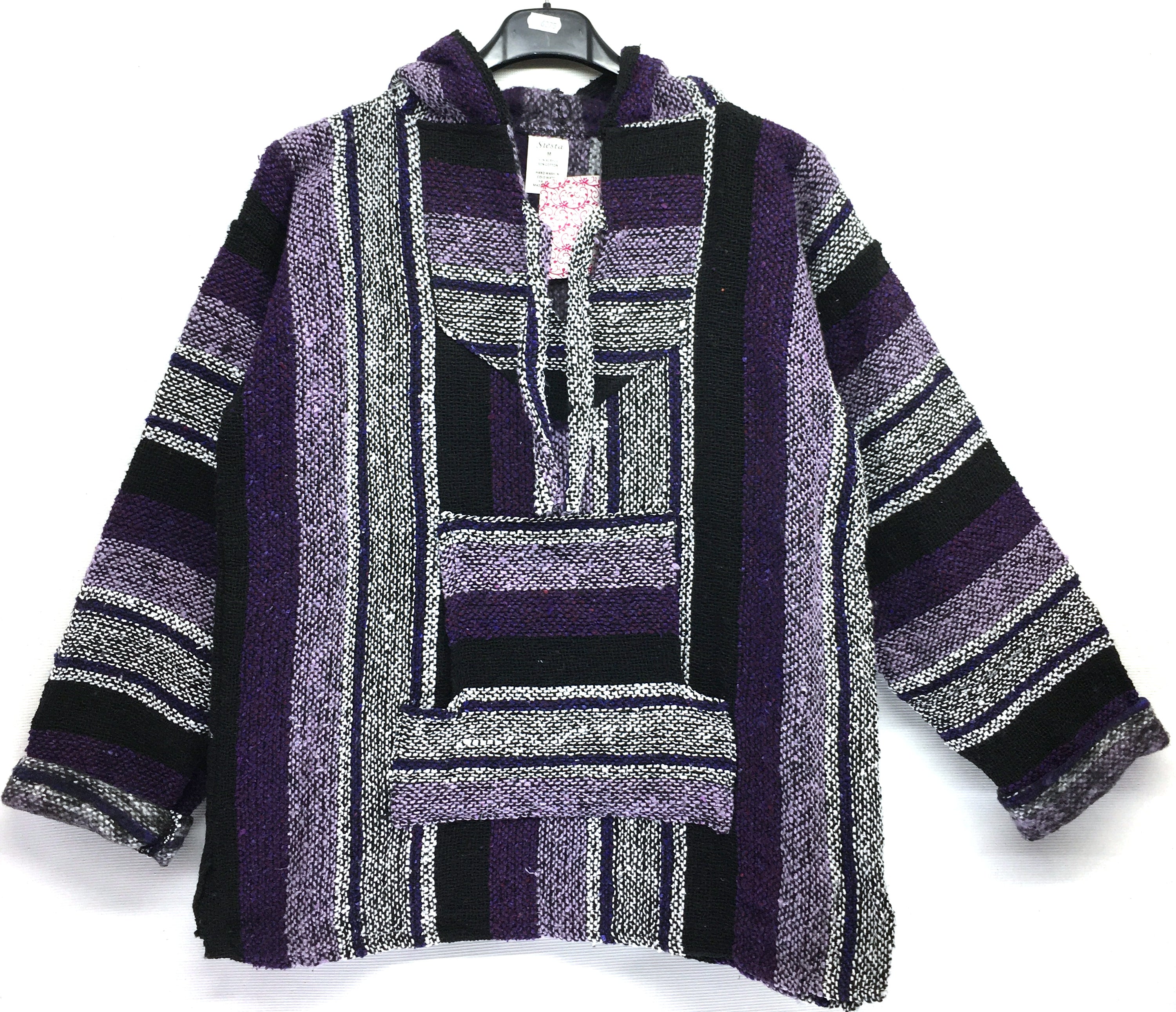 Siesta Mexican Baja Hoody ~ Medium
