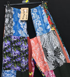 Gringo Fairtrade Indonesian Patchwork Trousers Multi ~ Small