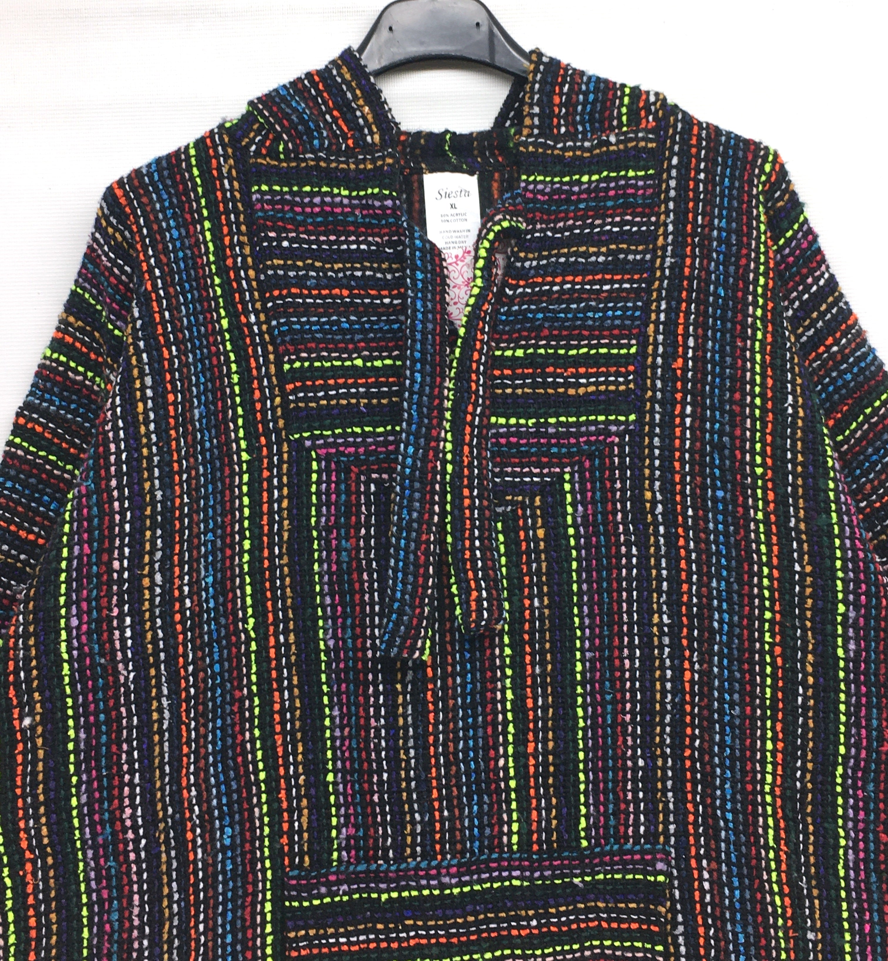 Siesta Mexican Baja Hoody ~ XLarge