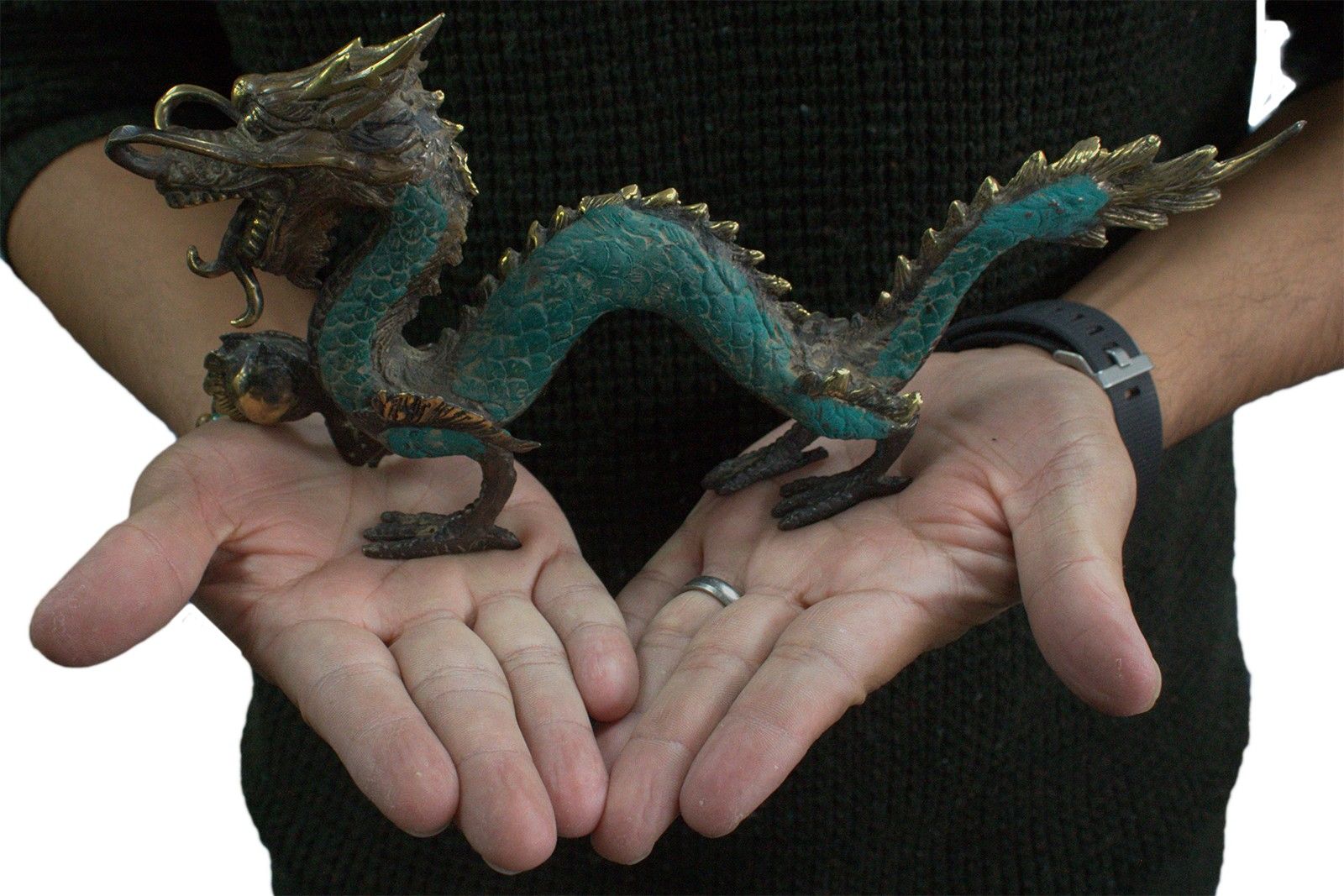 Fengshui Brass Dragon Ornament
