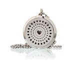 Heart Aromatherapy Diffuser Necklace ~ 30mm