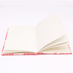Handmade Notebook ~ Salmon Pink Floral