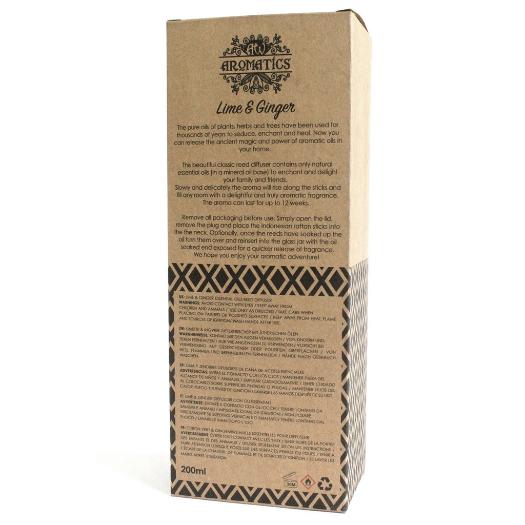 Reed Diffuser ~ Lime & Ginger