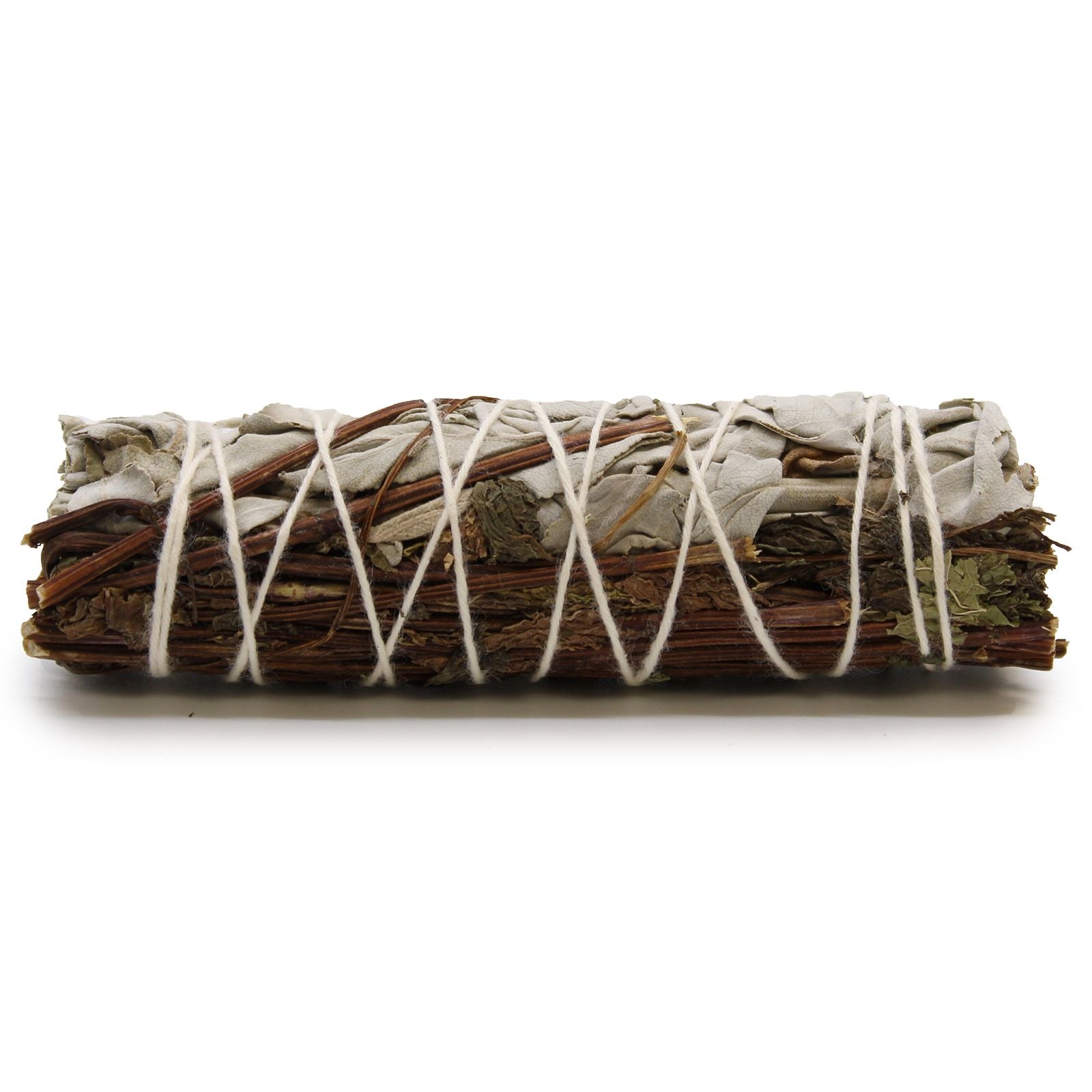 White Sage & Peppermint Smudge Stick ~ 10cm