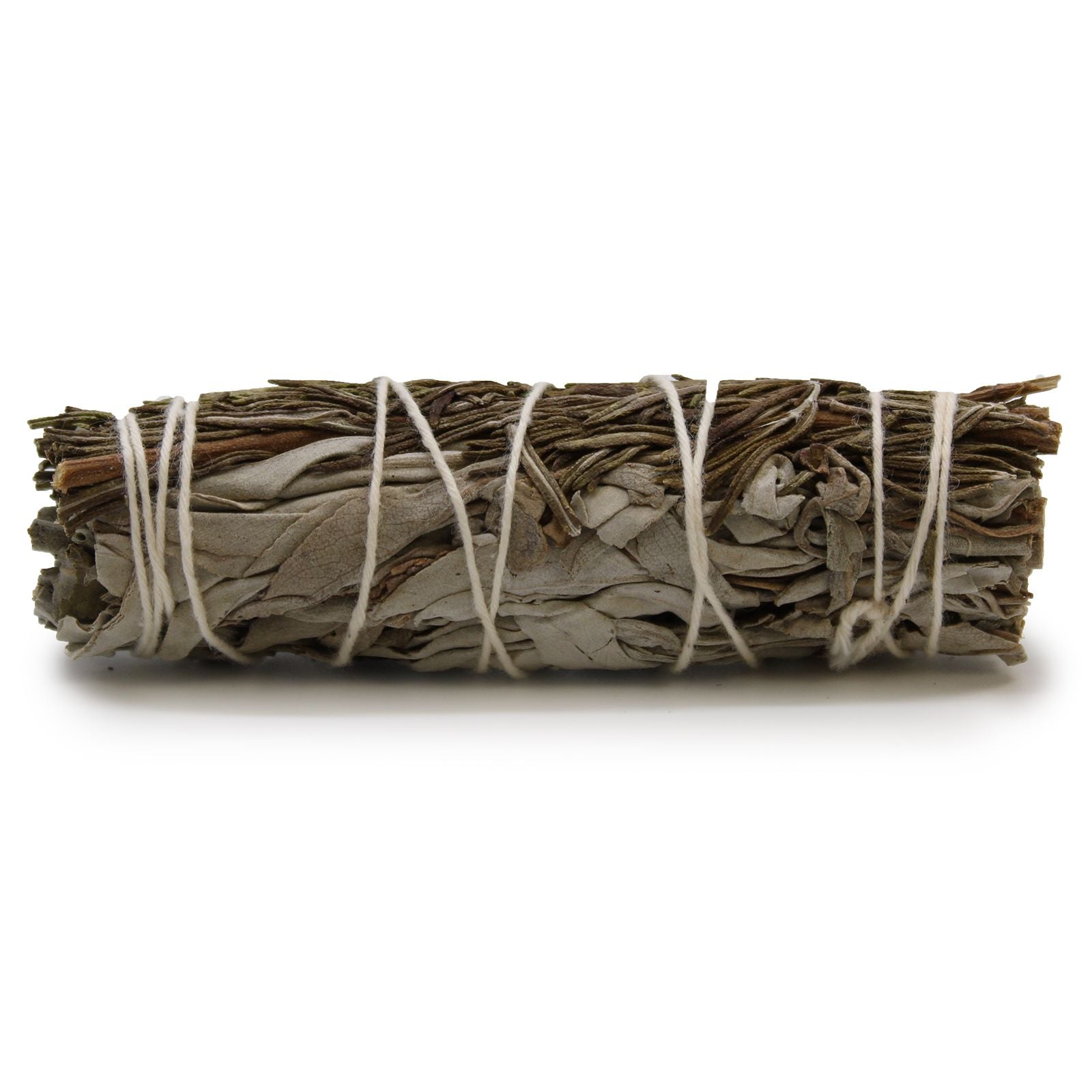 White Sage & Rosemary Smudge Stick ~  10cm