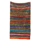 Ancient Wisdom Luxury Rag Rug ~ Yellow