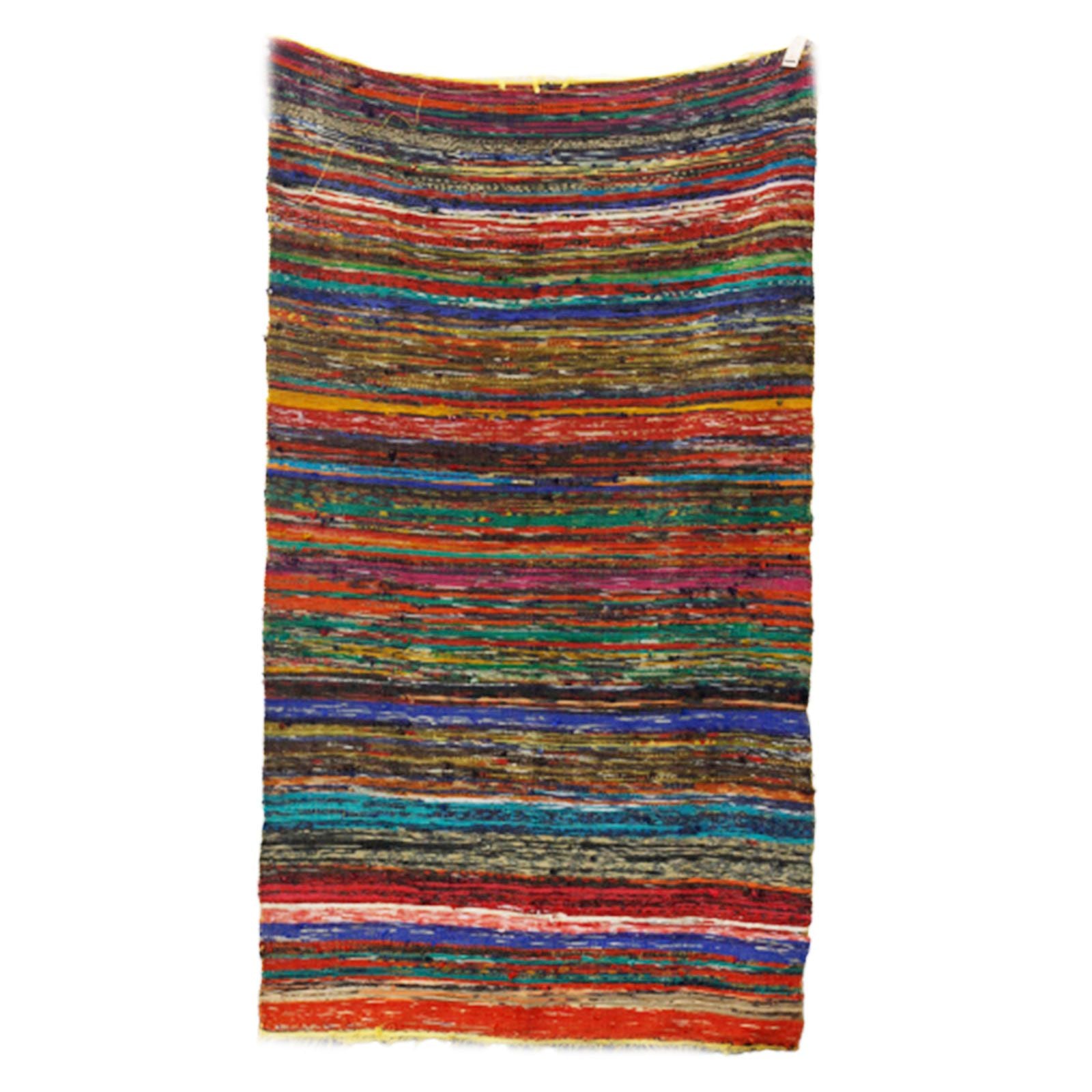 Ancient Wisdom Luxury Rag Rug ~ Yellow