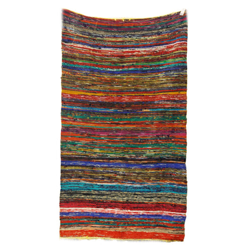 Ancient Wisdom Luxury Rag Rug ~ Yellow