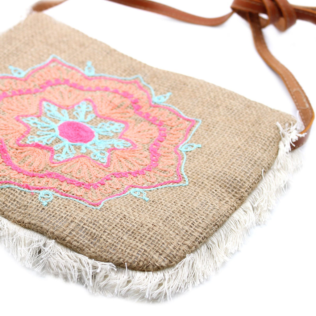 Fringed Mandala Bag