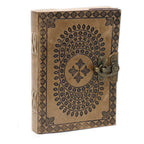 Blue Mandala Leather Notebook