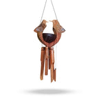 Natural Bamboo Windchime - Husband & Wife