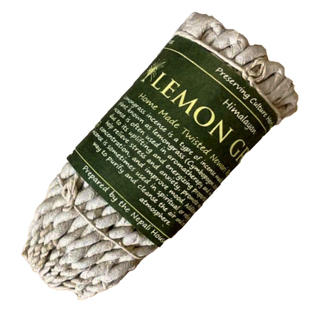 Pure Herbs Lemongrass Rope Incense