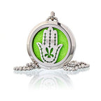 Hand of Fatima Aromatherapy Necklace ~ 30mm