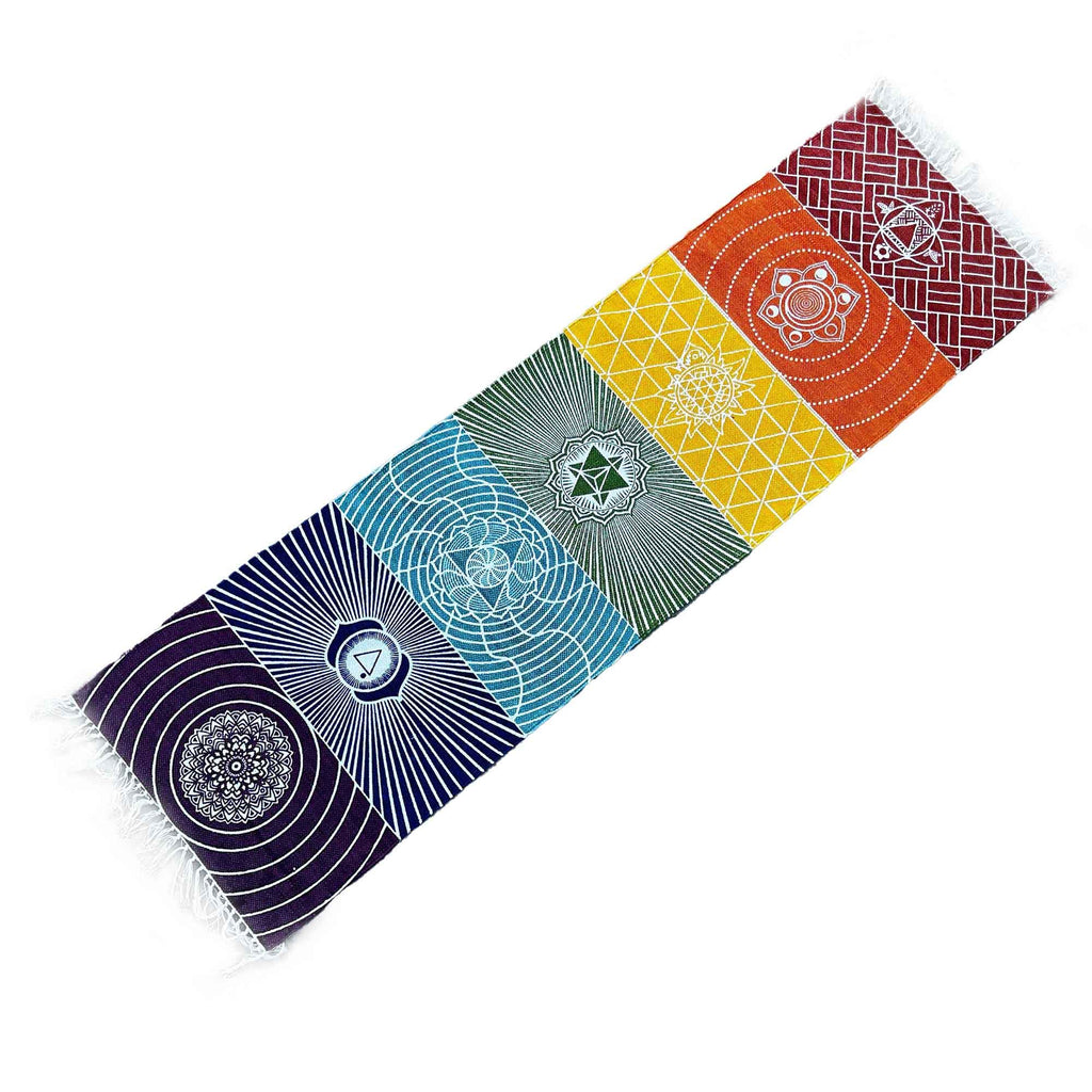 Ancient Wisdom Chakra Yoga Runner Rug