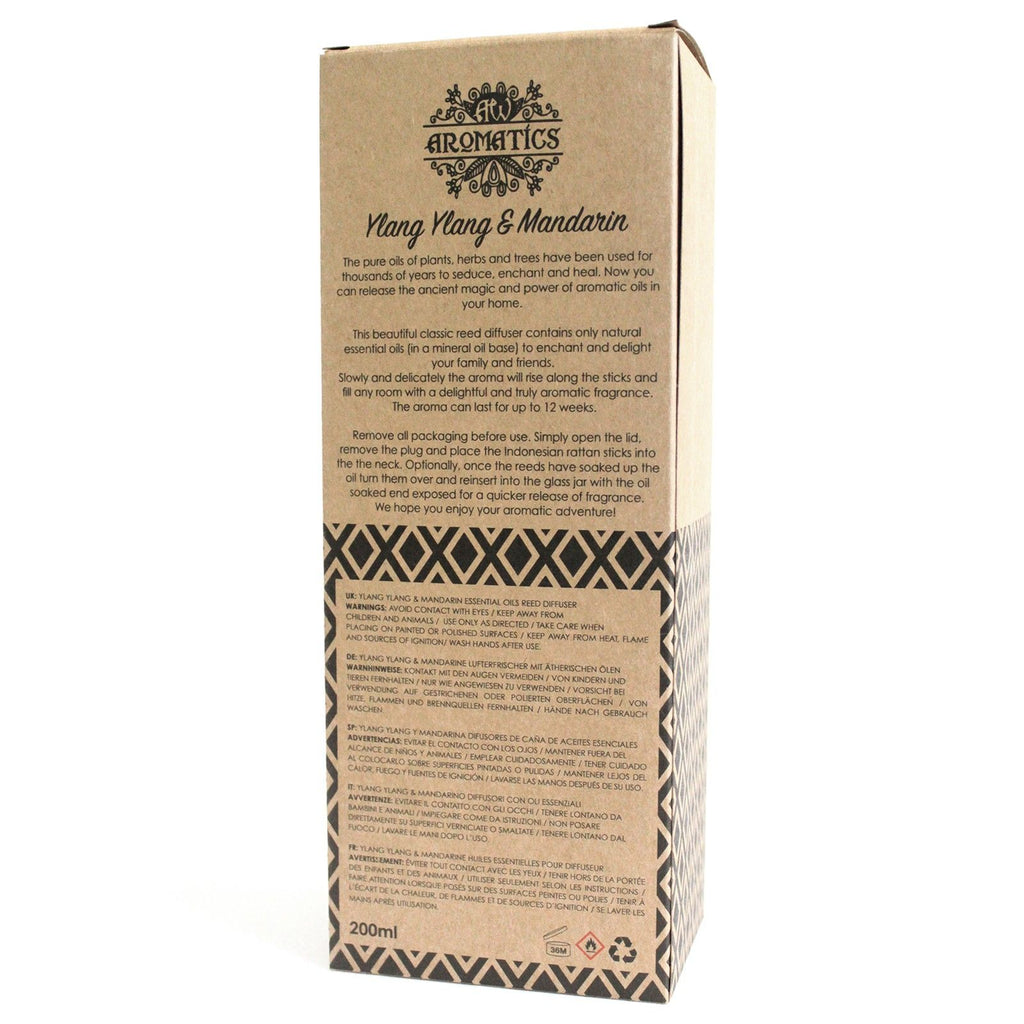 Reed Diffuser ~ Ylang Ylang & Mandarin