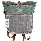 Rolling Hemp Trekkers Backpack ~ Sage or Sunset Orange