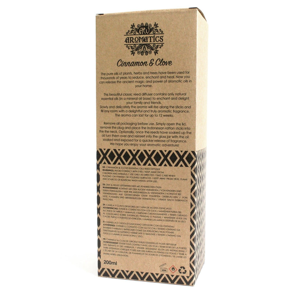 Reed Diffuser ~ Cinnamon & Clove