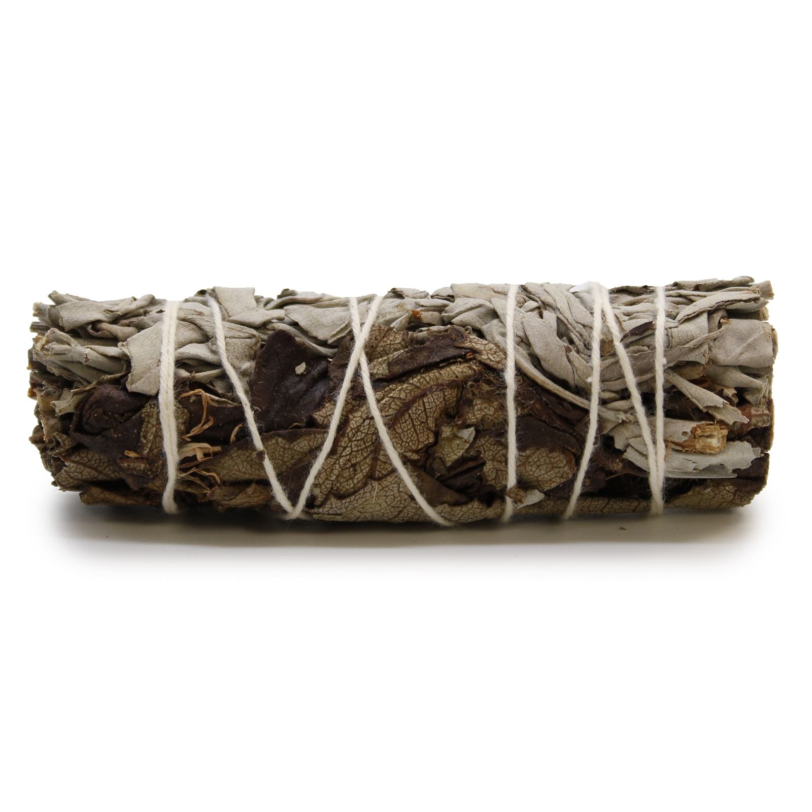White Sage & Black Sage Smudge Stick ~ 10cm