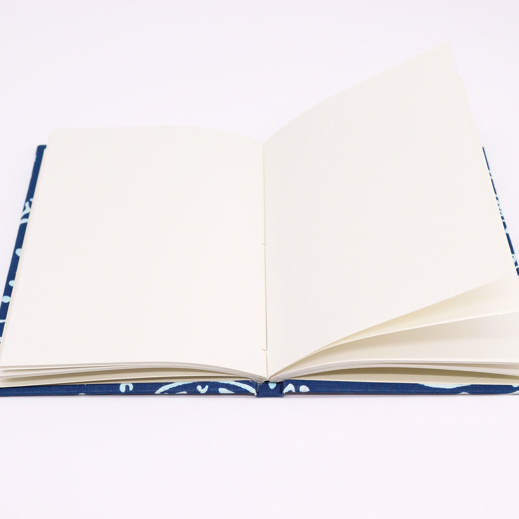 Handmade Notebook ~ Indigo Fish