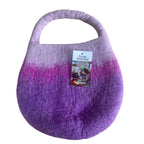Whimsical Water Felted Bee Bags