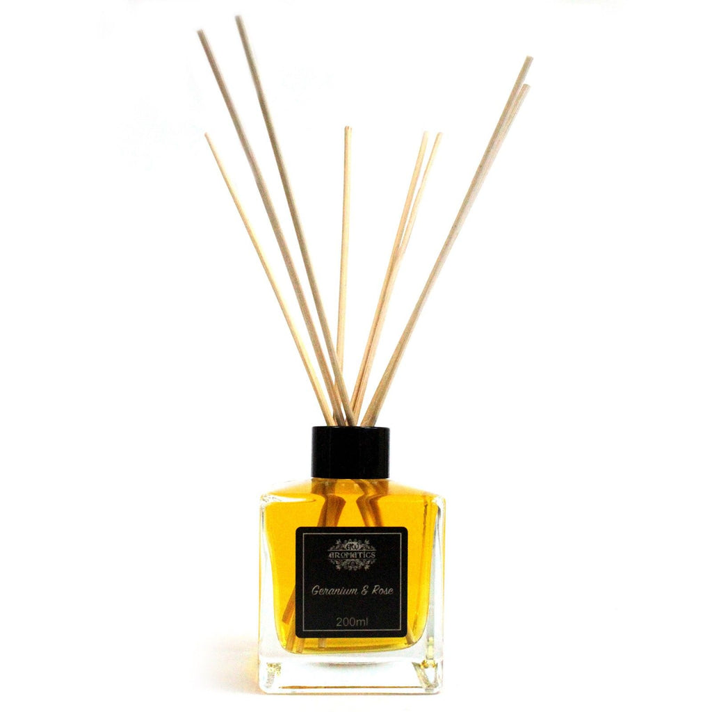 Reed Diffuser ~ Geranium & Rose