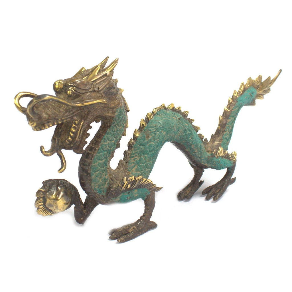 Fengshui Brass Dragon Ornament