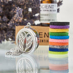 Angel Wings Aromatherapy Diffuser Necklace ~ 30mm