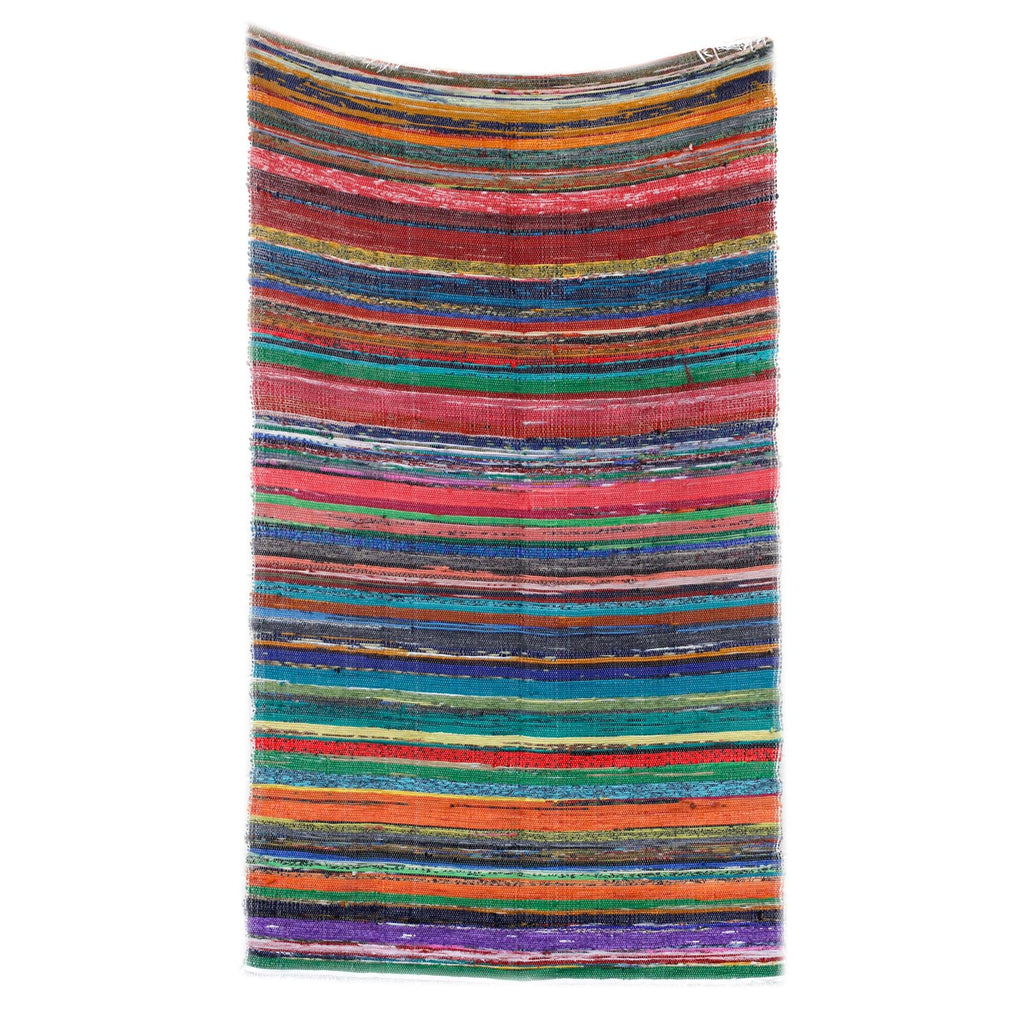 Ancient Wisdom Luxury Rag Rug ~ Natural