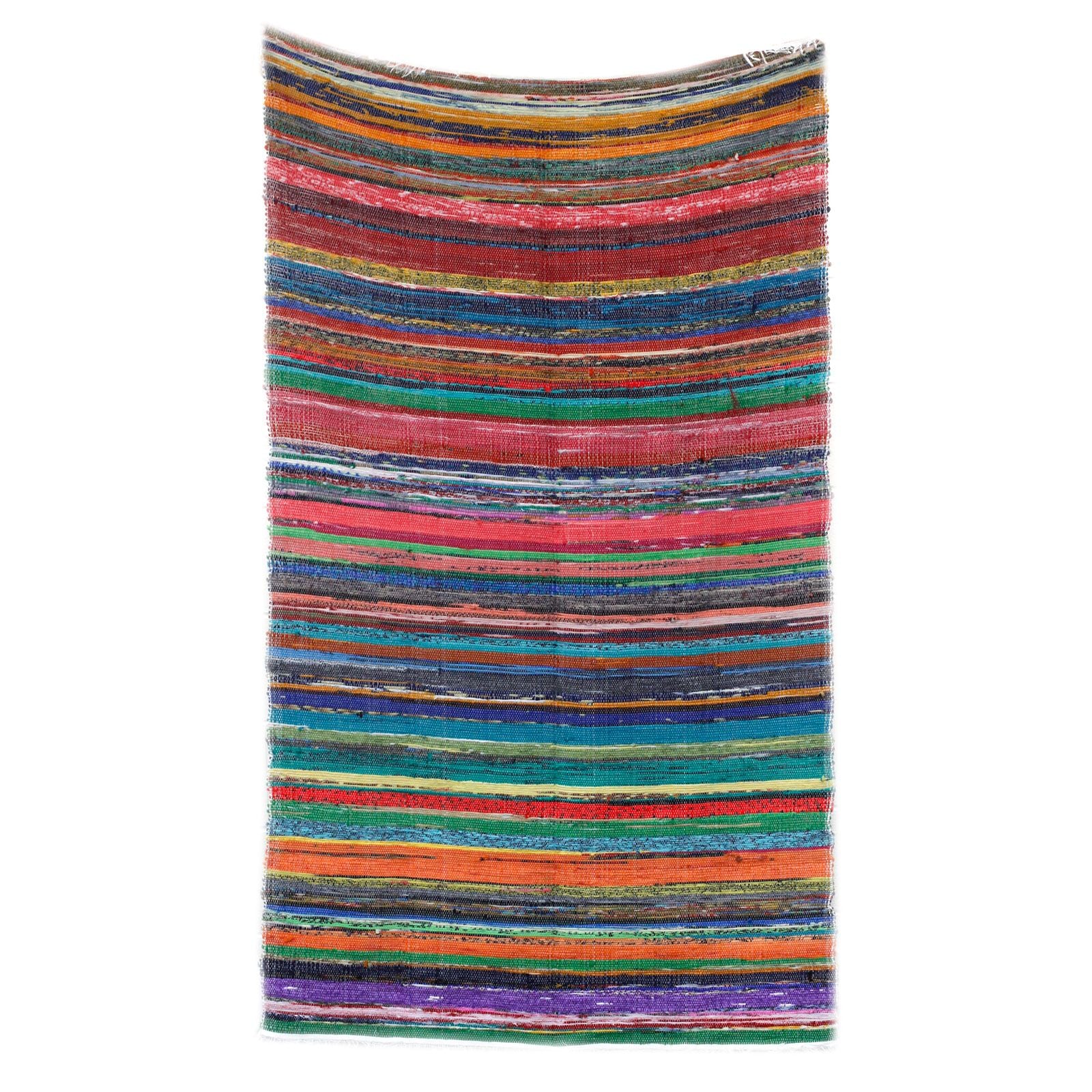 Ancient Wisdom Luxury Rag Rug ~ Natural